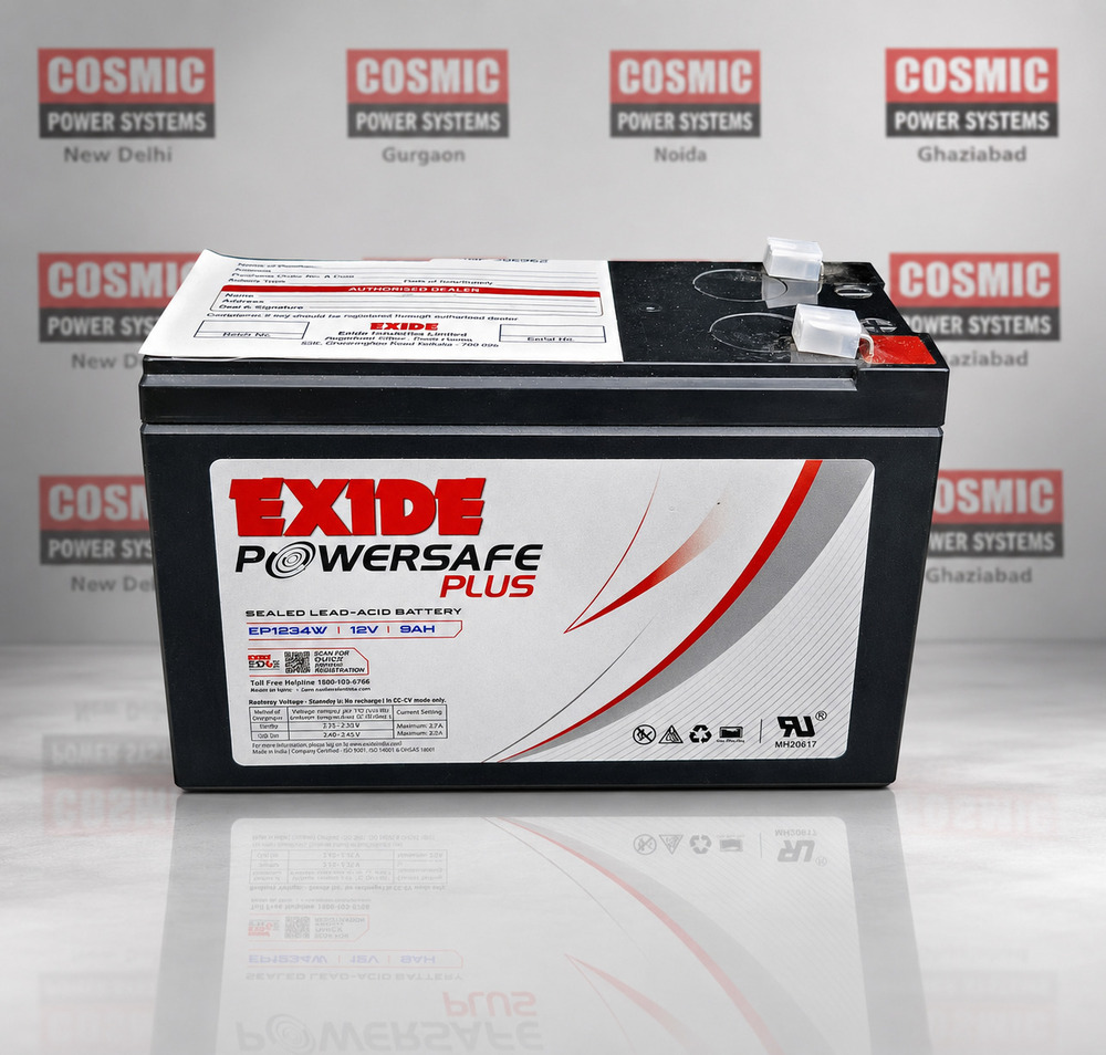Exide 12V-9ah Sealed Lead-Acid Battery