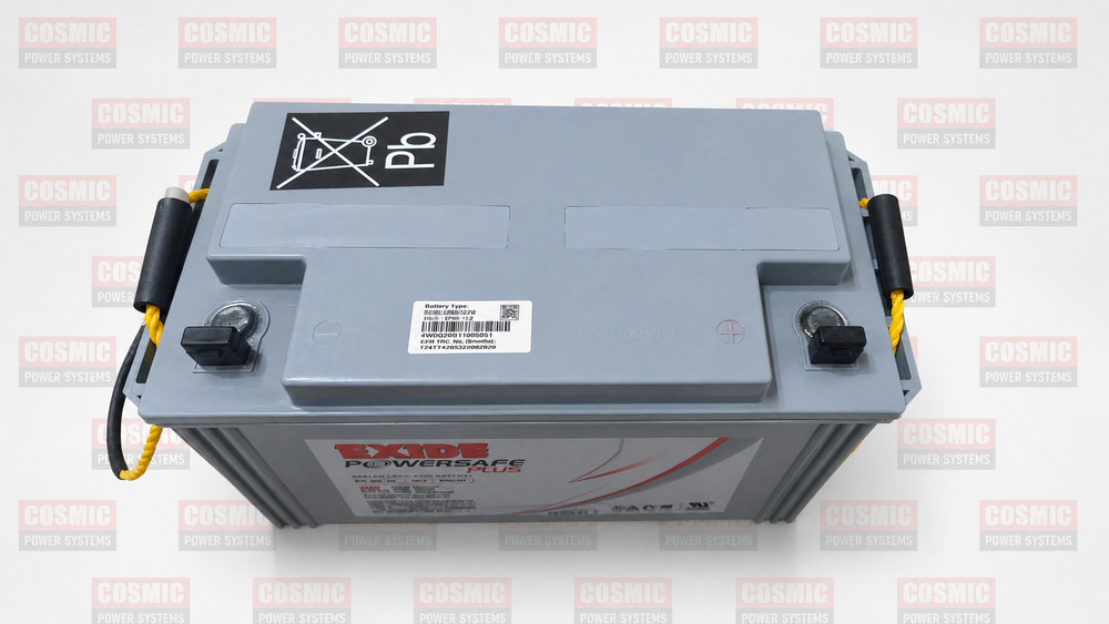 Ep 12v - 65 Ah Sealed Lead-acid Battery - Abs Plastic, 348x167x178mm, Grey, 650a Max Discharge, Flame-retardant Valve