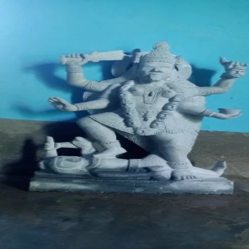 Black Marble Mahakali Statue