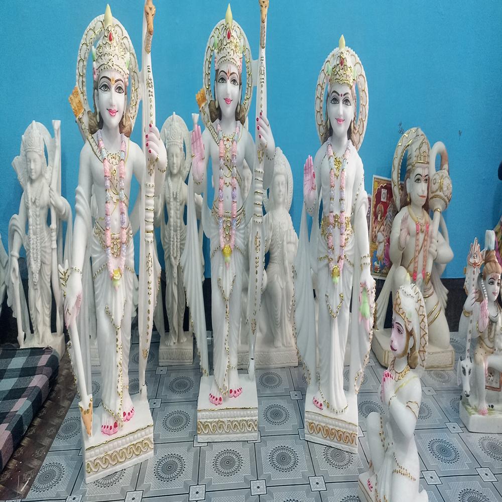 Marble Ram Darbar Statue - Feature: Durable