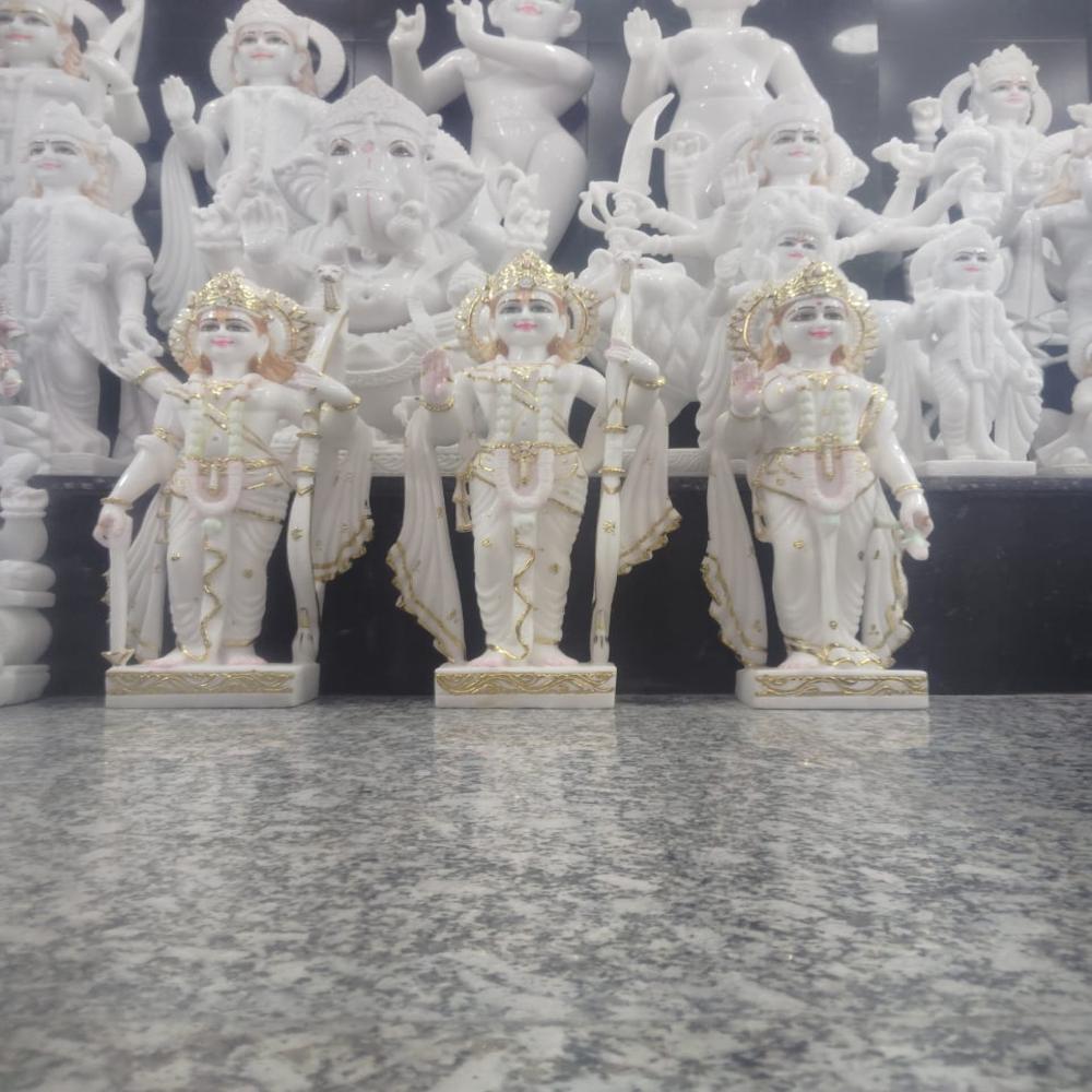 Marble ram darbar statue