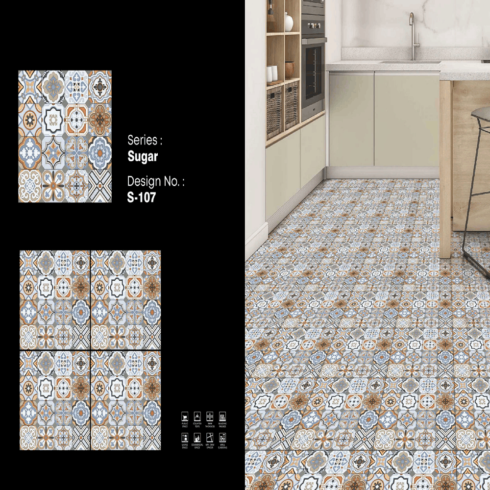 Luxury Porcelain Tiles - Color: Grey