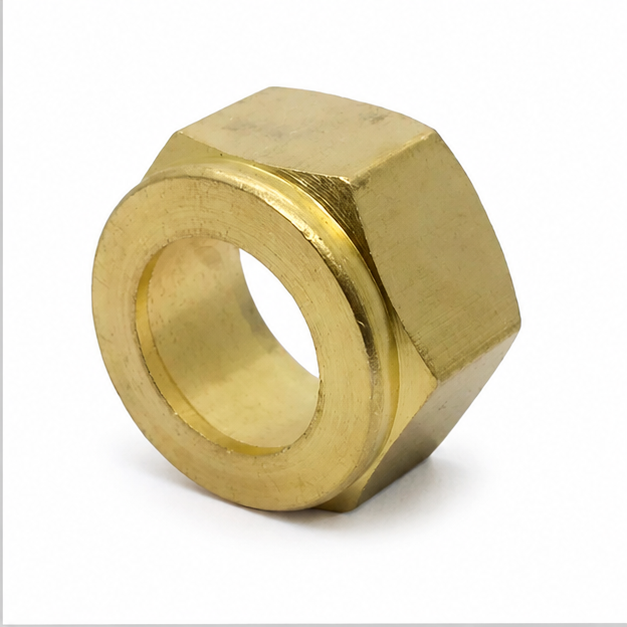 Brass 1-2 Hex Nut
