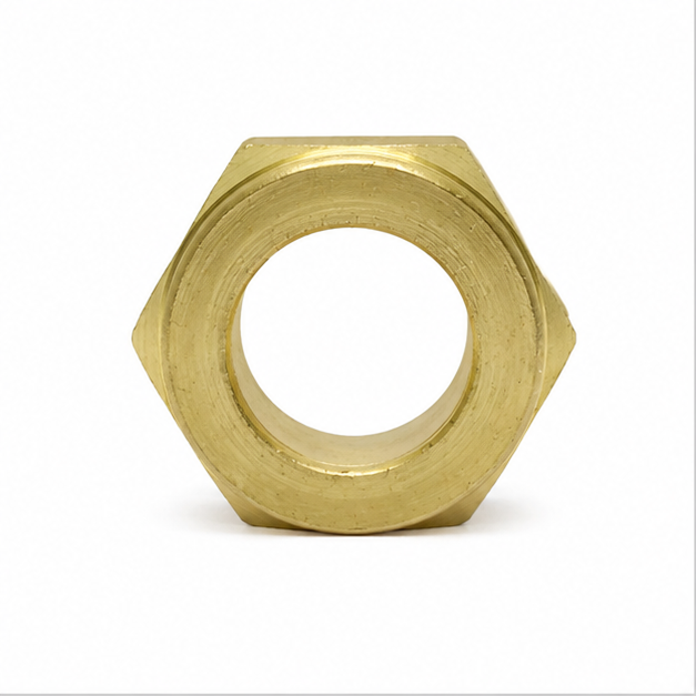 Brass 1-2 Hex Nut