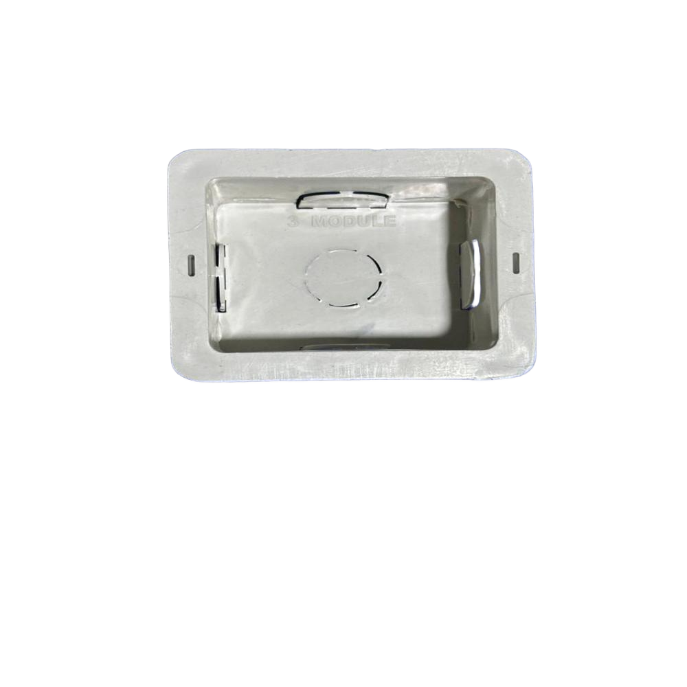 PVC 3 MODULAR CONSEALED BOX