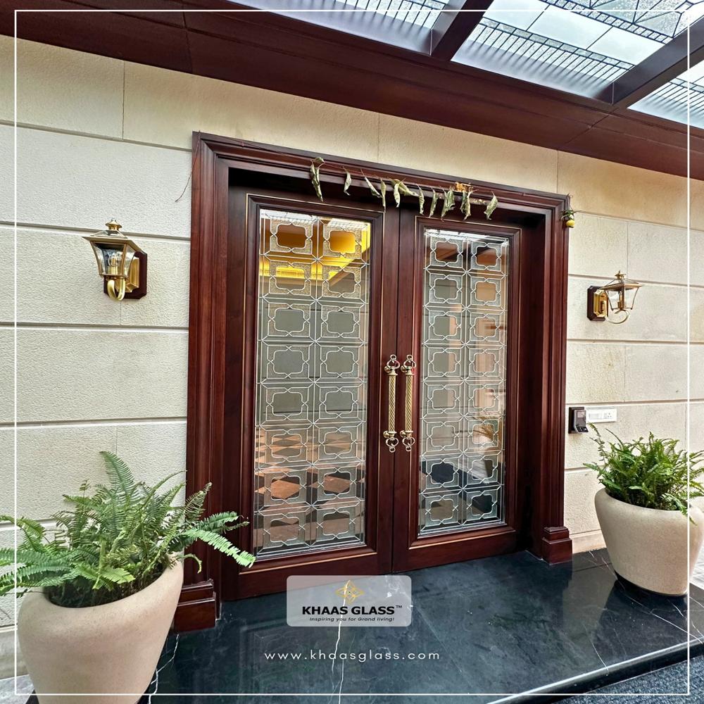 Stained Glass Door - Design: Standard