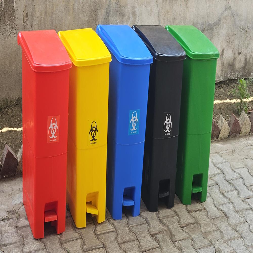 Foot Pedal Bin plastic 50L