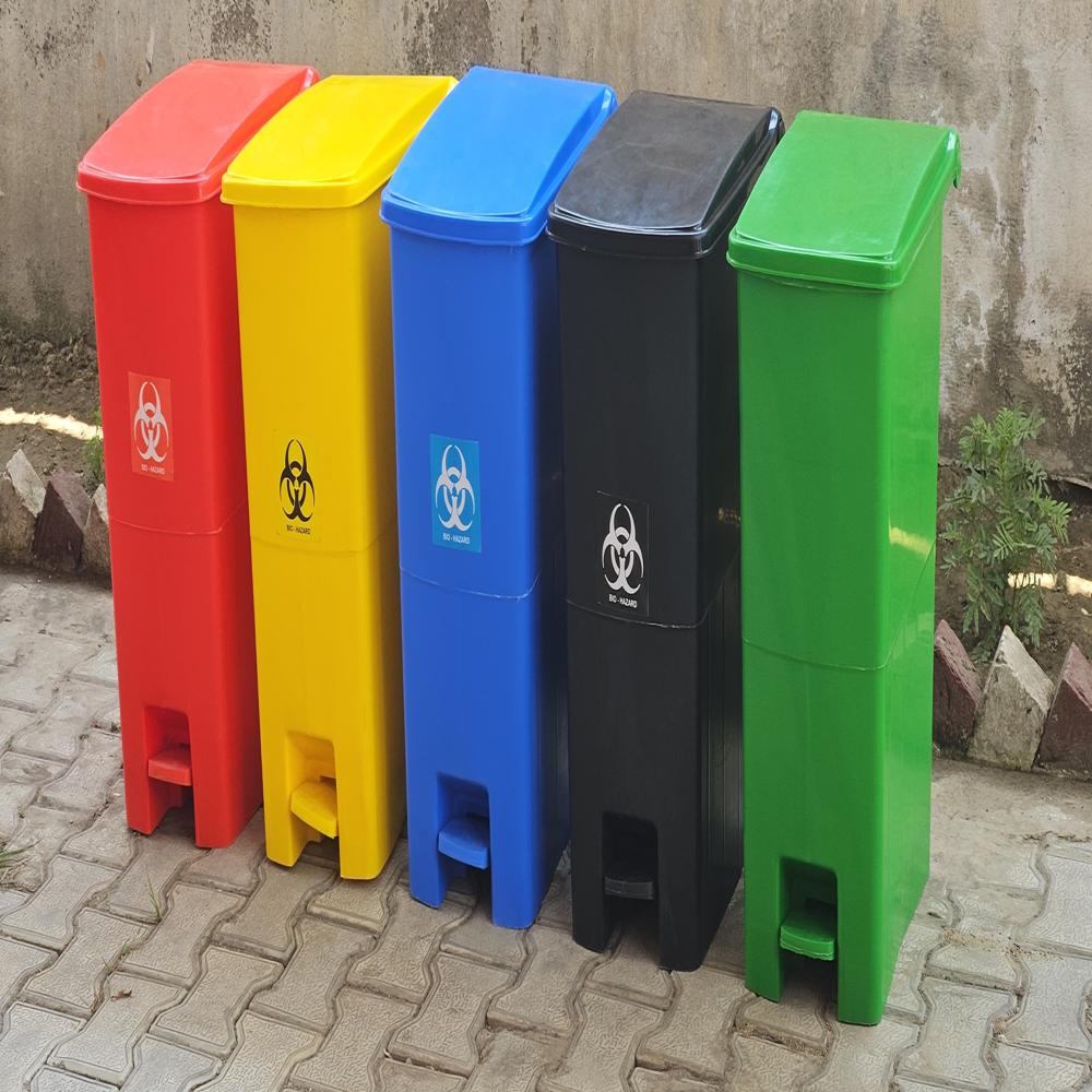 Foot Pedal Bin plastic 50L