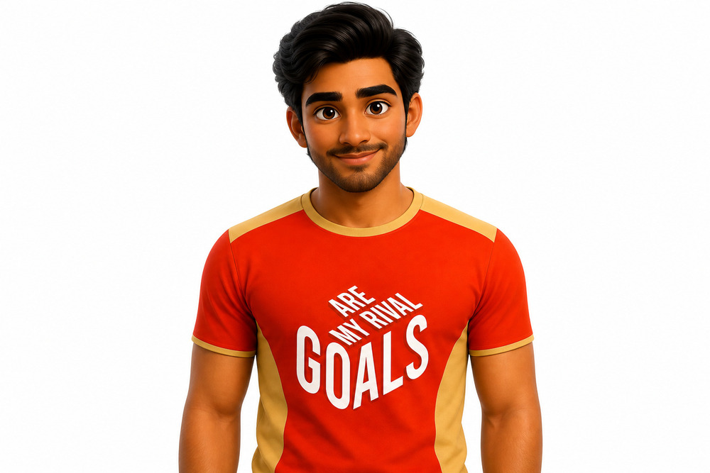 Red Gold Mens T-Shirt