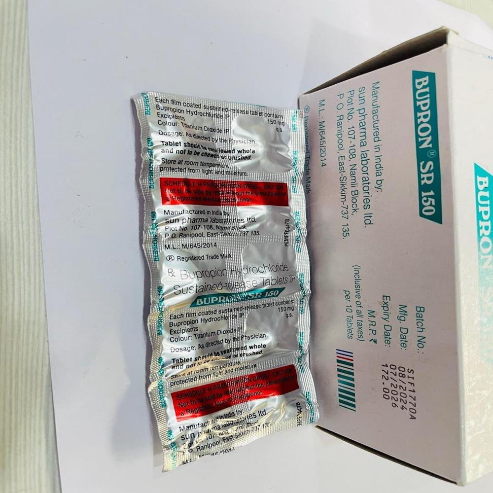 Bupron Sr 150mg - Dosage Form: Sustained Release Tablet