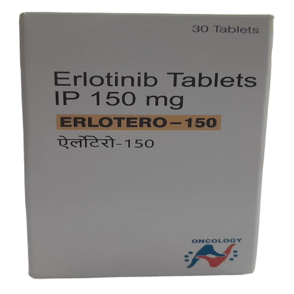 Erlotero 150mg - Erlotinib Tablets - Origin: India