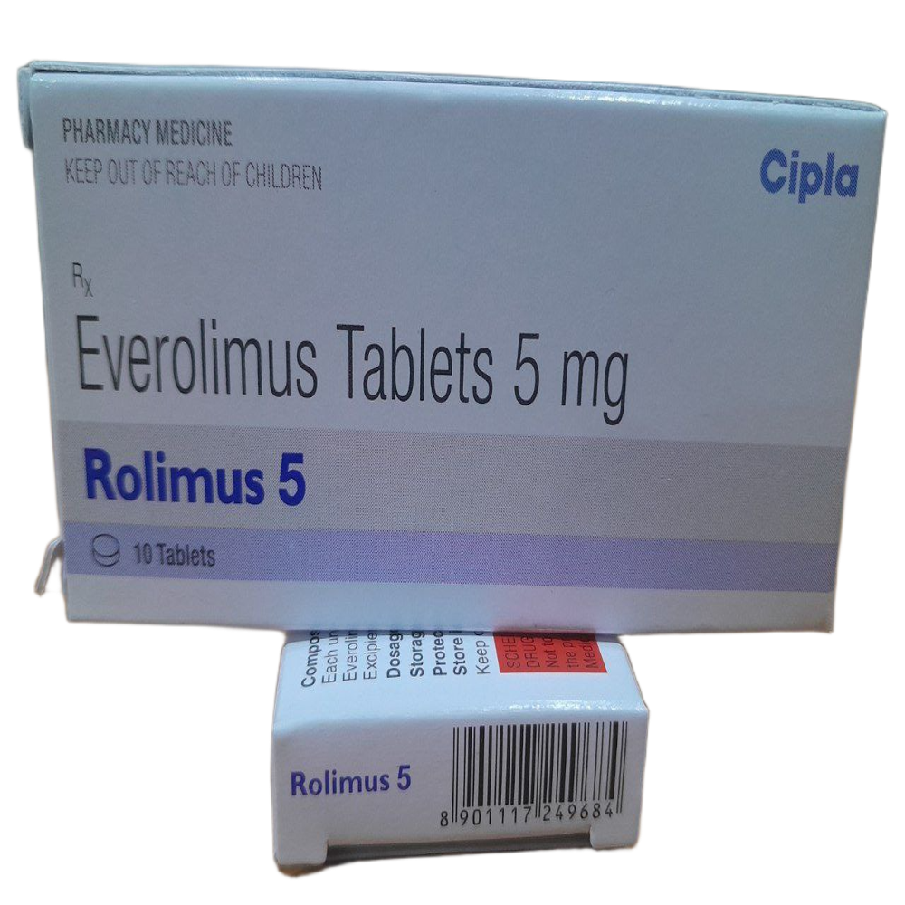 Rolimus 5mg - Everolimus Tablets