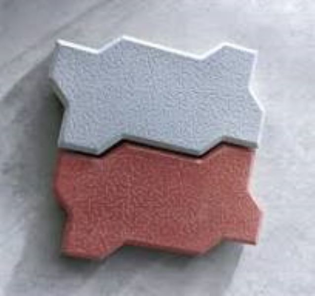 Paver Block For Petrol Pump - Color: Red