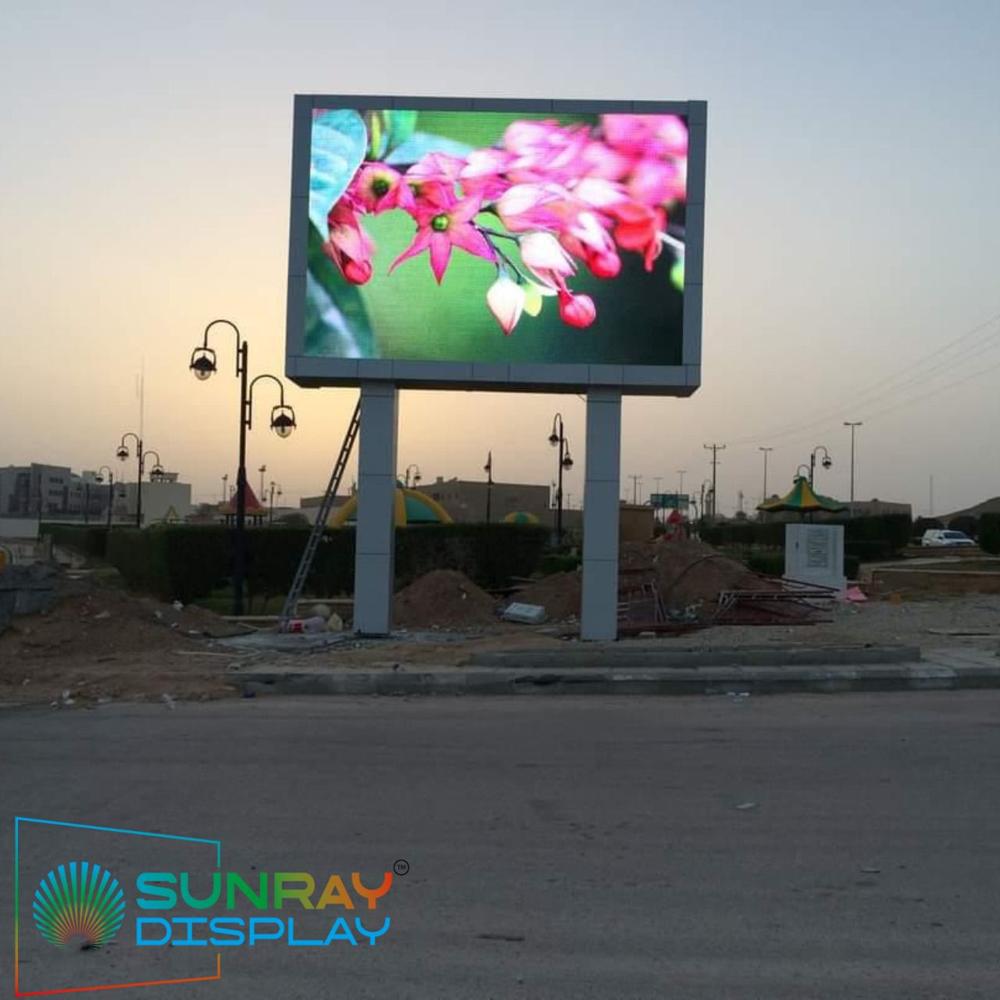 P10 Rectangular Outdoor Advertising LED Display Screen