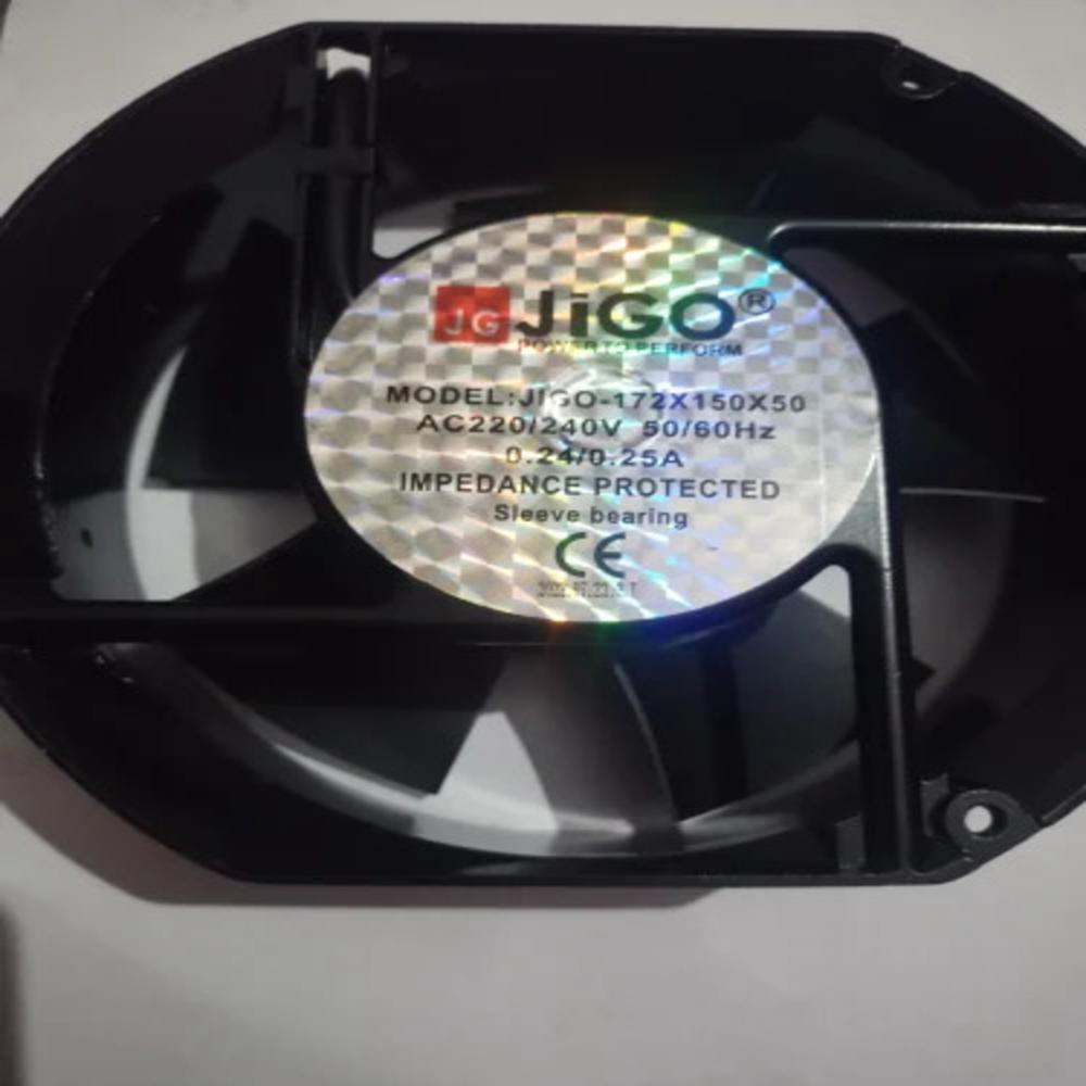 JIGO JIGO-172X150X50 220/240V AC 0.24/0.25A 17250mm Ball Bearing Industrial Inverter Axial Cooling Fan