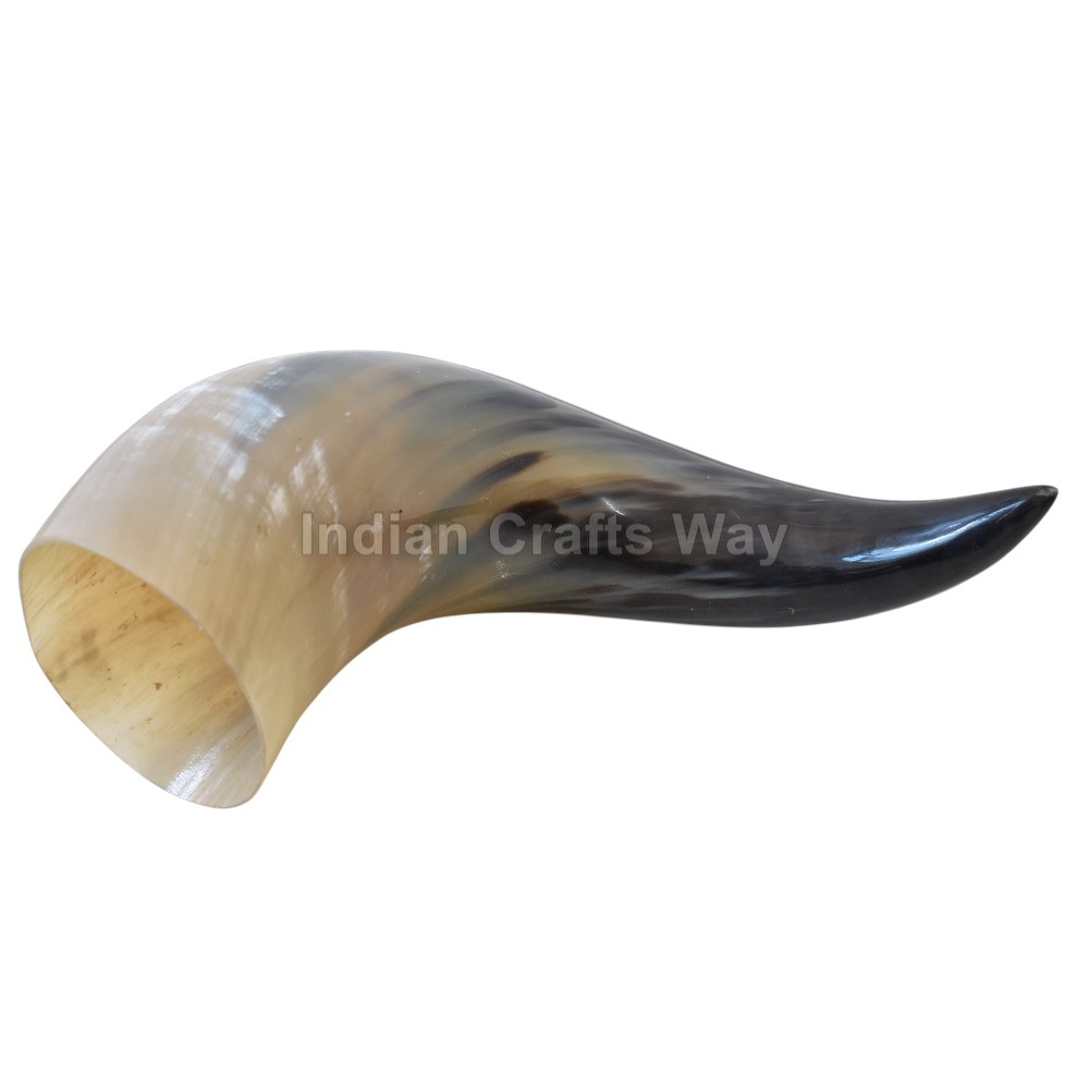Hand Crafted Medieval Viking Drinking Horn 