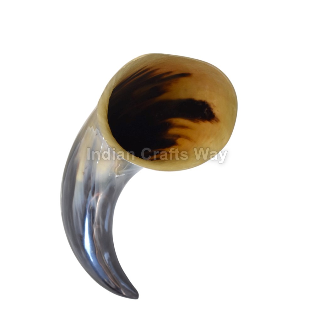 Hand Crafted Medieval Viking Drinking Horn 