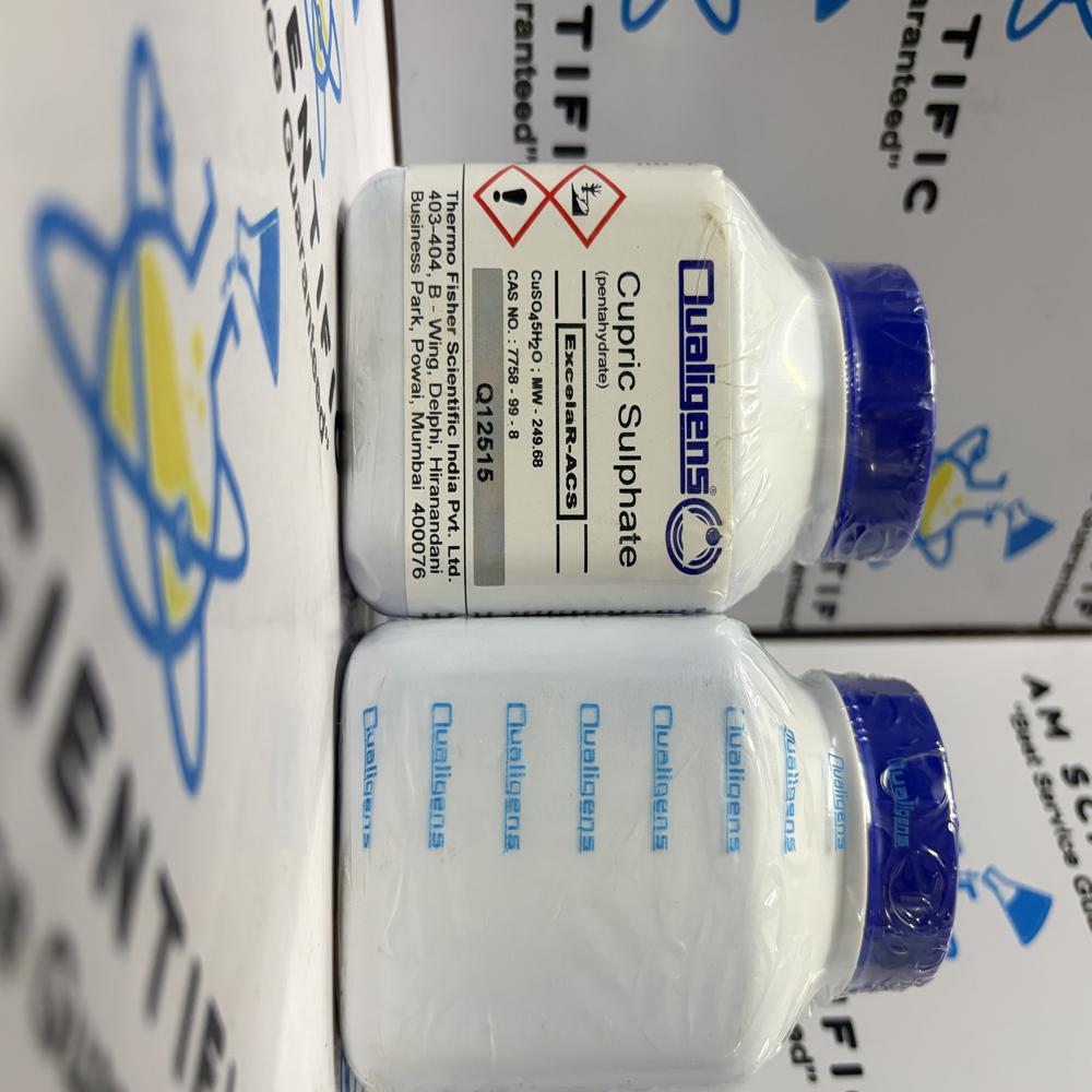 Cupric Sulphate ER ACS Qualigens 500g