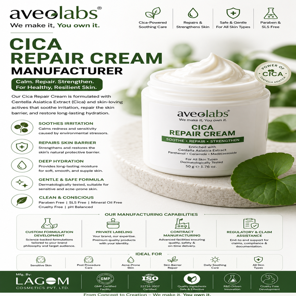 Cica Recovery Cream Manufacturer - Age Group: Children