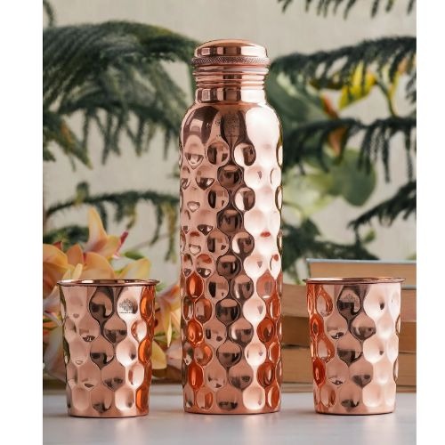 Traditional Ayurvedic-inspired drinkware