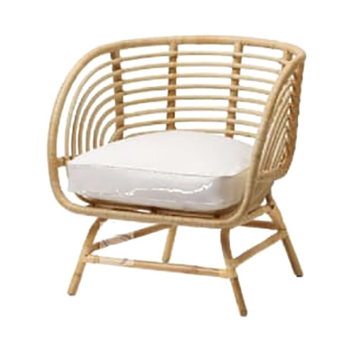 W-720mm D-630mm H-770mm Cane Chair