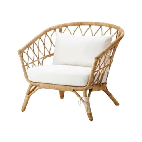 W-810mm D-760mm H-790mm Cane Chair