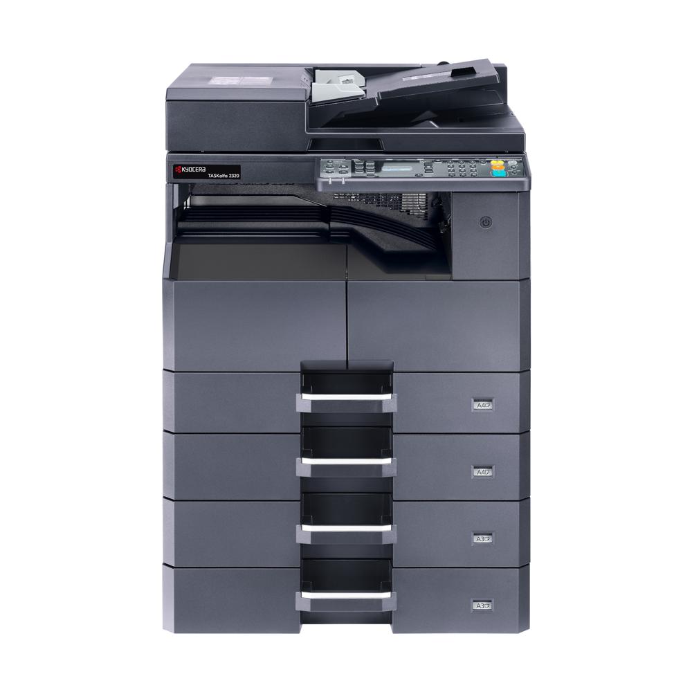 Kyocera Taskalfa 2320 बहुउद्देशीय प्रिंटर है। - तीर्थ ऑफिस ऑटोमेशन