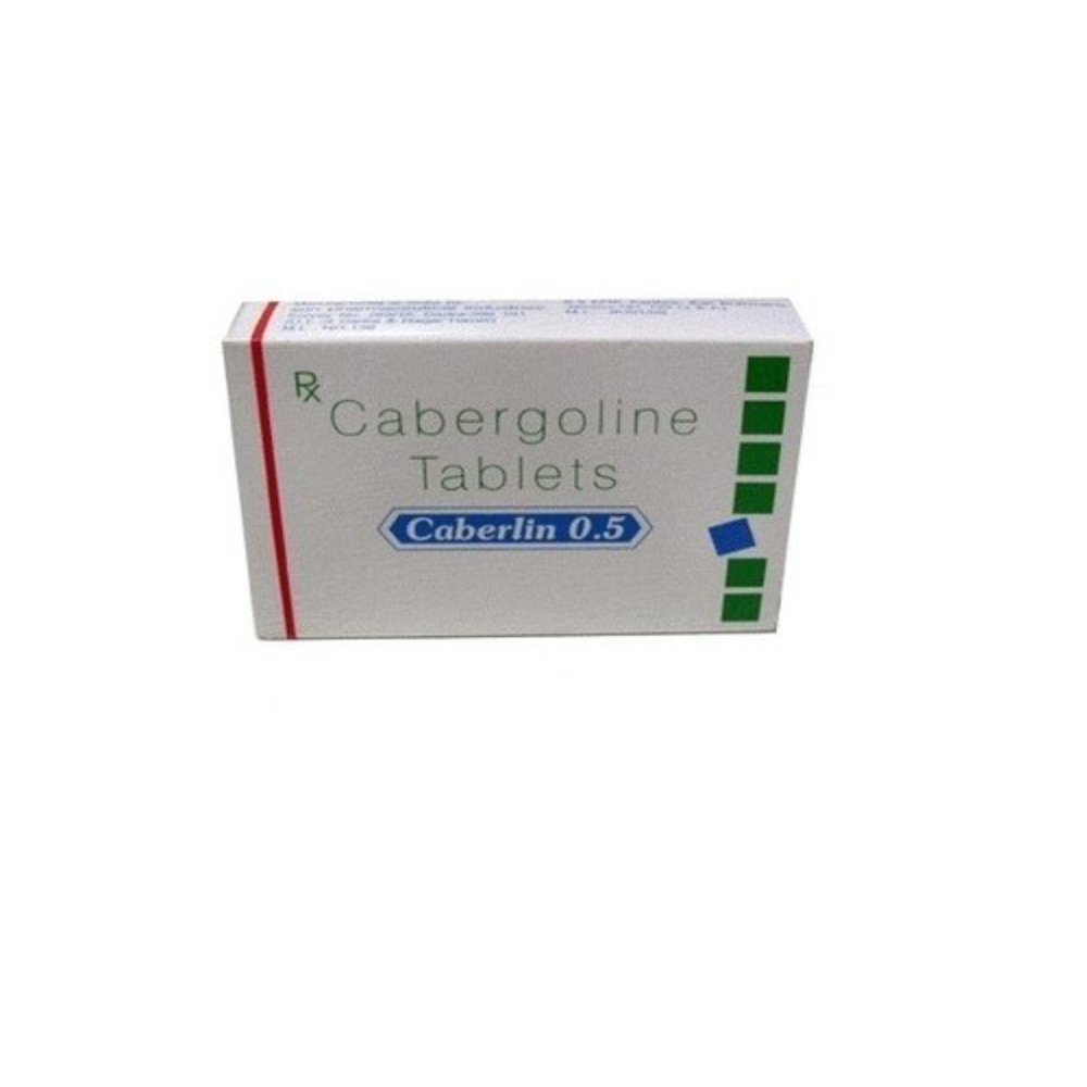 Caberlin 100 Mg Tablet - Ingredients: Cabergoline