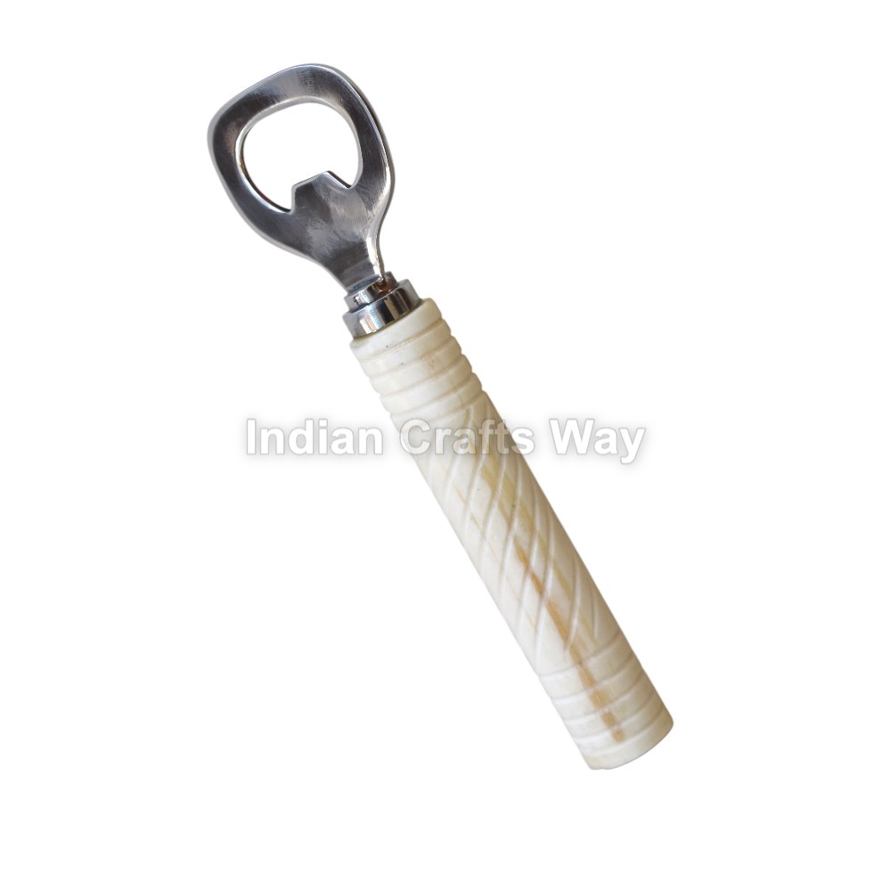 Hand Crafted Bone Bottle Opener 
