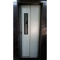 Manual Telescopic Door Lift - Powder Coated Steel, Custom Size, Matte/glossy Finish | Manual Push-pull, Mechanical Locking, Led-lit Cabin, Isi/en81 Compliant