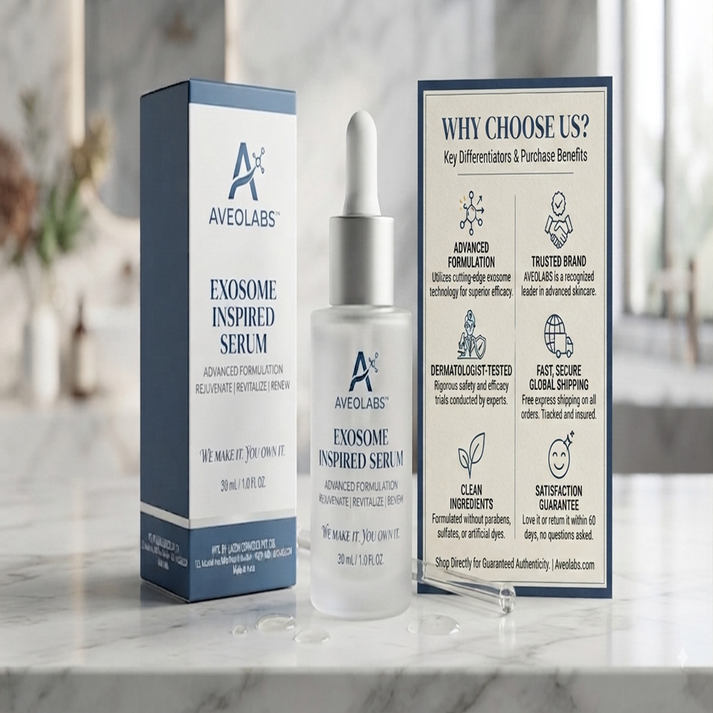 Exosome Inspired Skincare Products Manufacturer - Age Group: Men