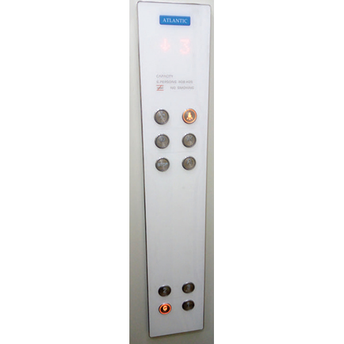 Sm Cop Lop Button - Material: Stainless Steel And Polycarbonate