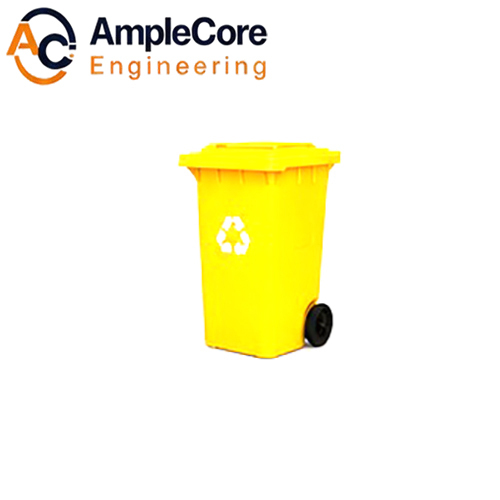 Wheeled Dustbin - Application: Outdoor / Indoor Waste Collection