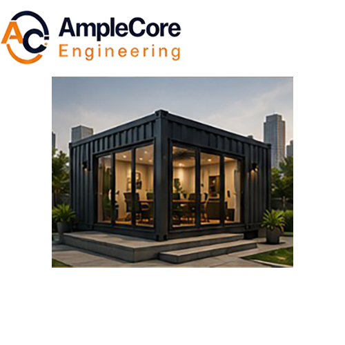 Office Containers - Color: Matte Black (Customizable)