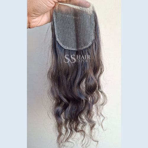 Black 6x6 Closure Sew In Side Part | Free Part | HD Lace Wave Indian Virgin Human Hair