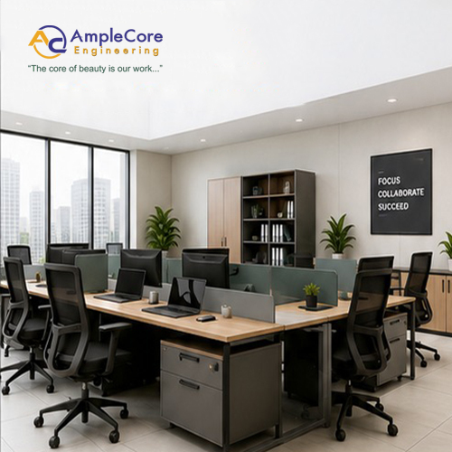 Portable Office - Color: Customizable (Shown: White/Grey Tones)