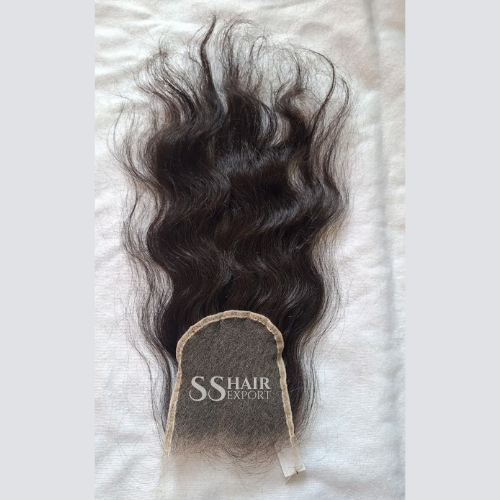 6x6 Closure Lace Sew In Side Part | Free Part | Bleaching Knots | Raw Indian Human Hair