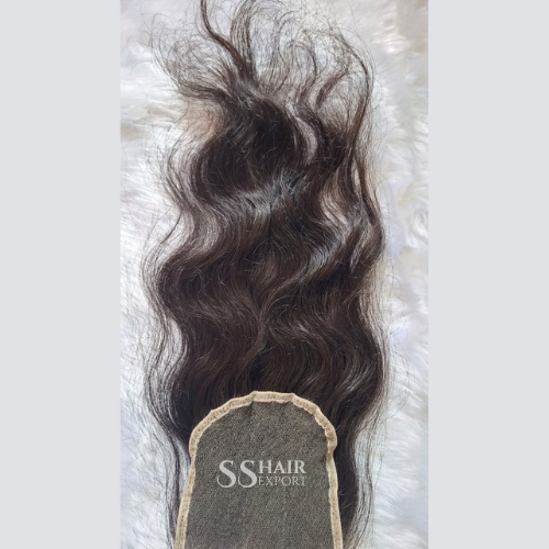 6x6 Closure Lace Sew In Side Part | Free Part | Bleaching Knots | Raw Indian Human Hair