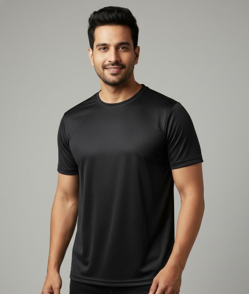 Mens Black Gym T Shirt