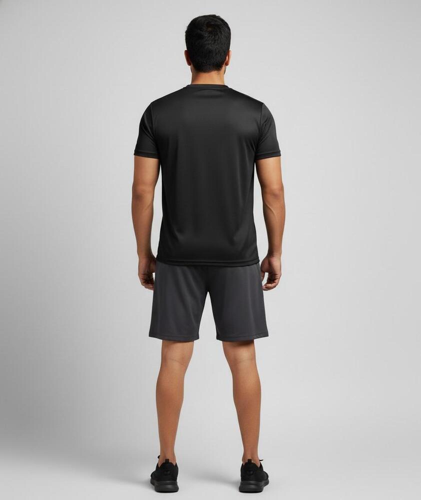Mens Black Gym T Shirt