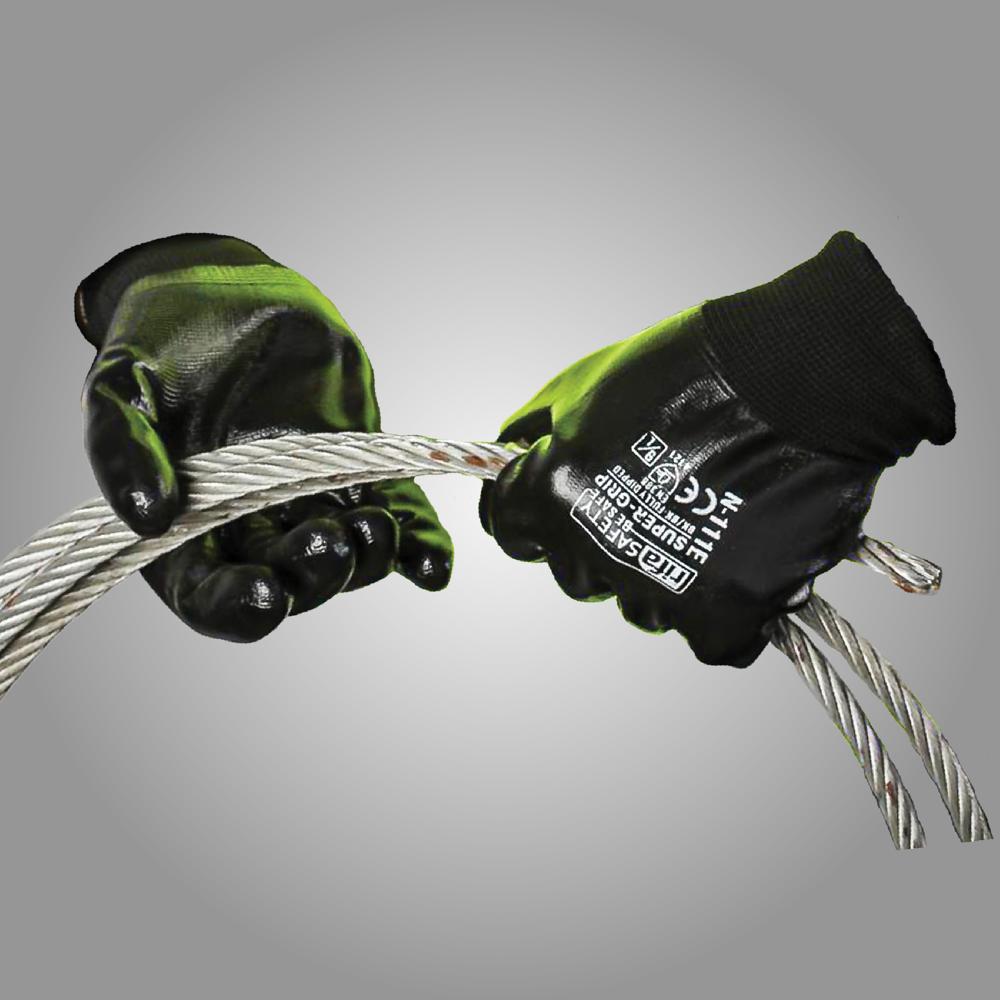 N110 Warrier Fully Coated Nitrile Coated Gloves