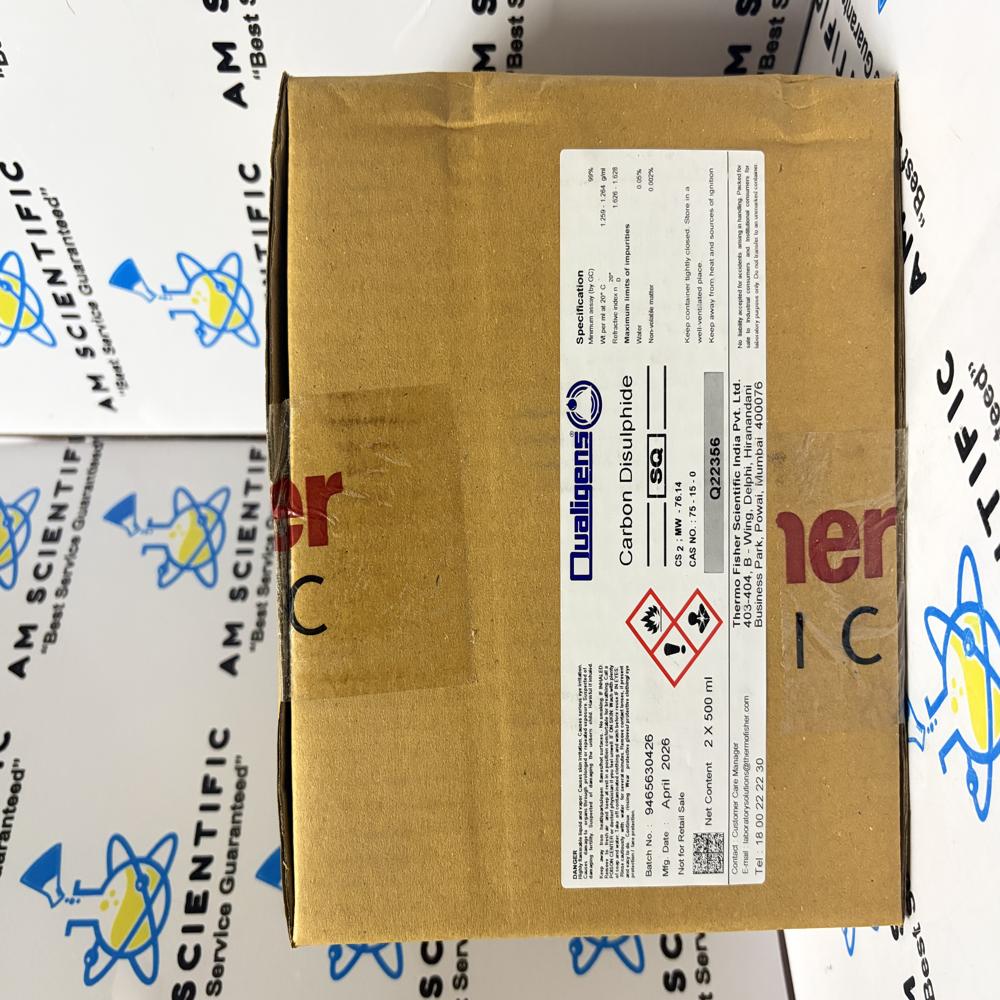  Carbon Disulphide SQ Qualigens, 2x500ml