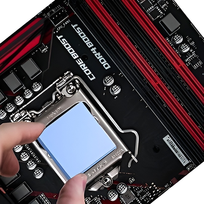 Conductive Silicone Pad - Application: Cpus And Processors