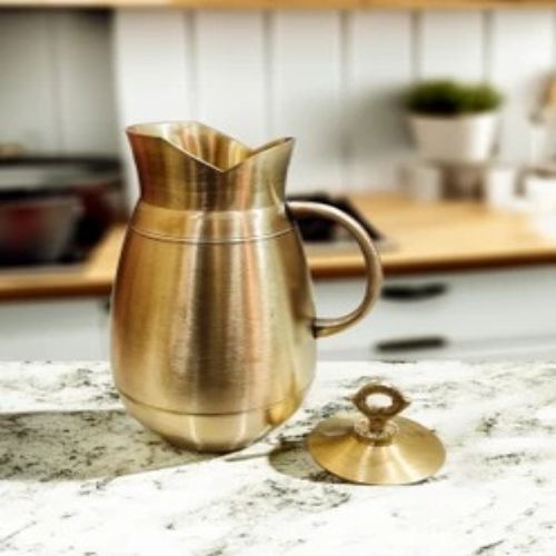 Classic Copper Water Pitcher for Home & Office
