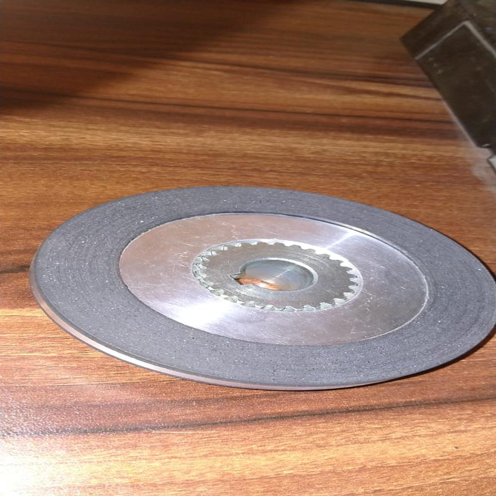Spring Applied Dc Brake Liner - High Grade Steel, 150mm Diameter, Black & Silver, 24v/48v/110v Dc, Non-asbestos Ceramic Friction