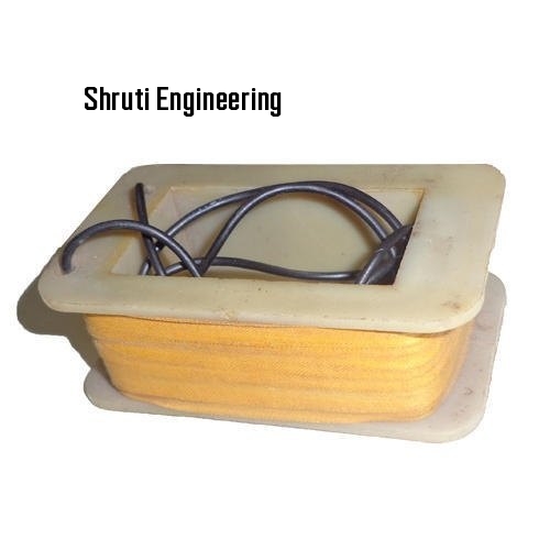 Brake Rotor Coils - Copper Wire, Custom Size, Yellow Insulation | Class F/h Insulation, Heat Resistant, Wire Lead Mounting