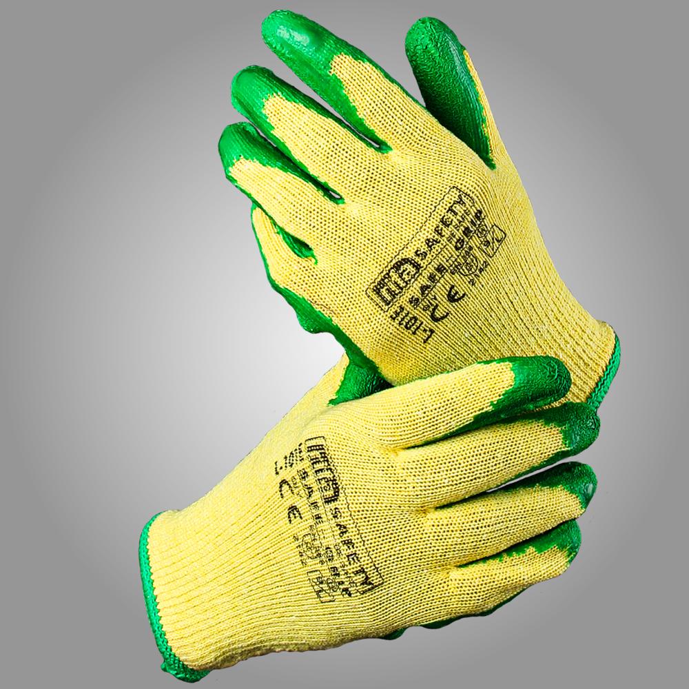 L101E Safe-Grip Latex Coated Gloves