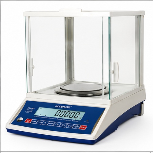 Electromagnetic Sensor Based Precision Weighing Balance - Accuracy: 0.1 Gm