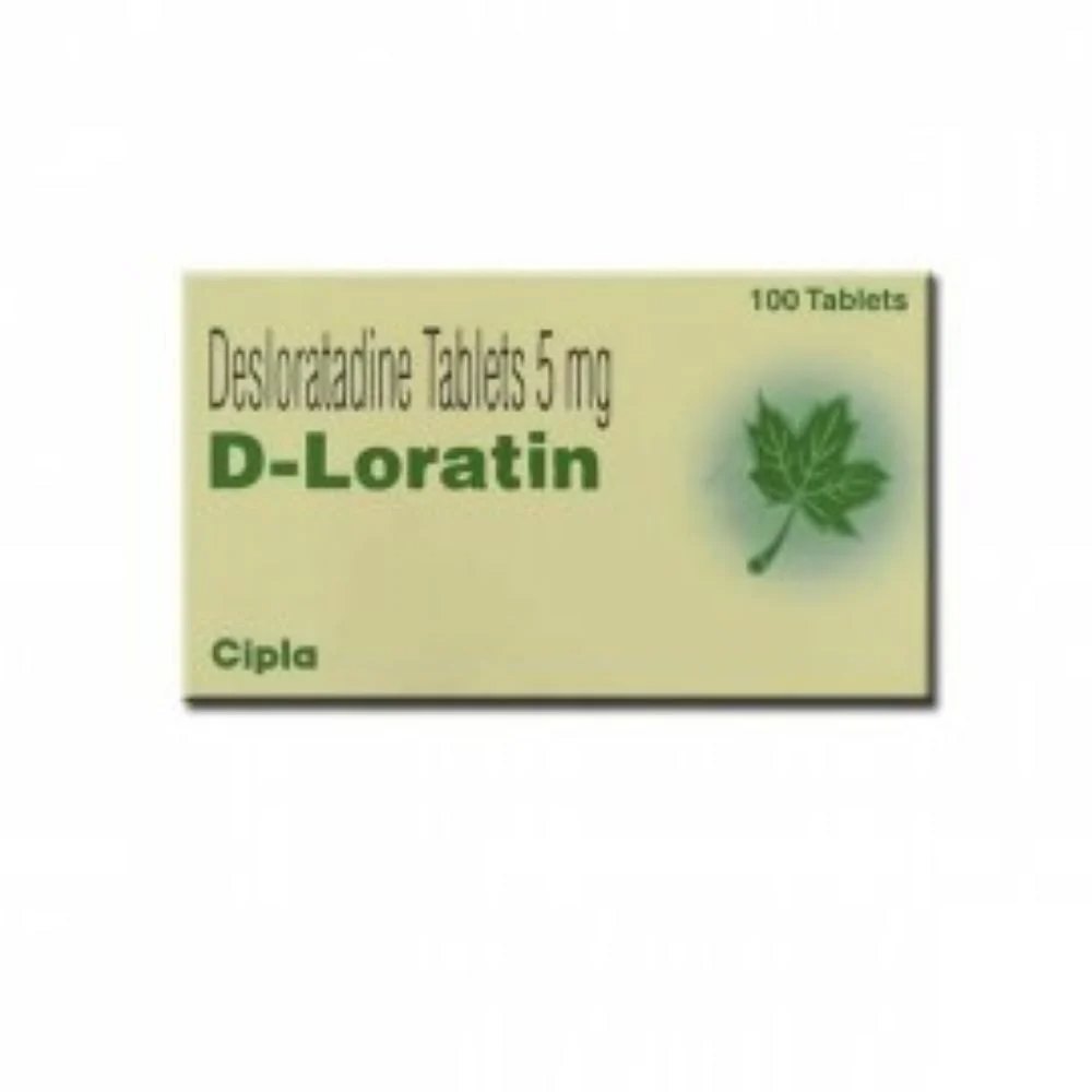 D Loratin Tablet - 10 Mg Loratadine, White Round, Sugar-free | Non-sedative Allergy Relief, Blister Pack, Oral Use