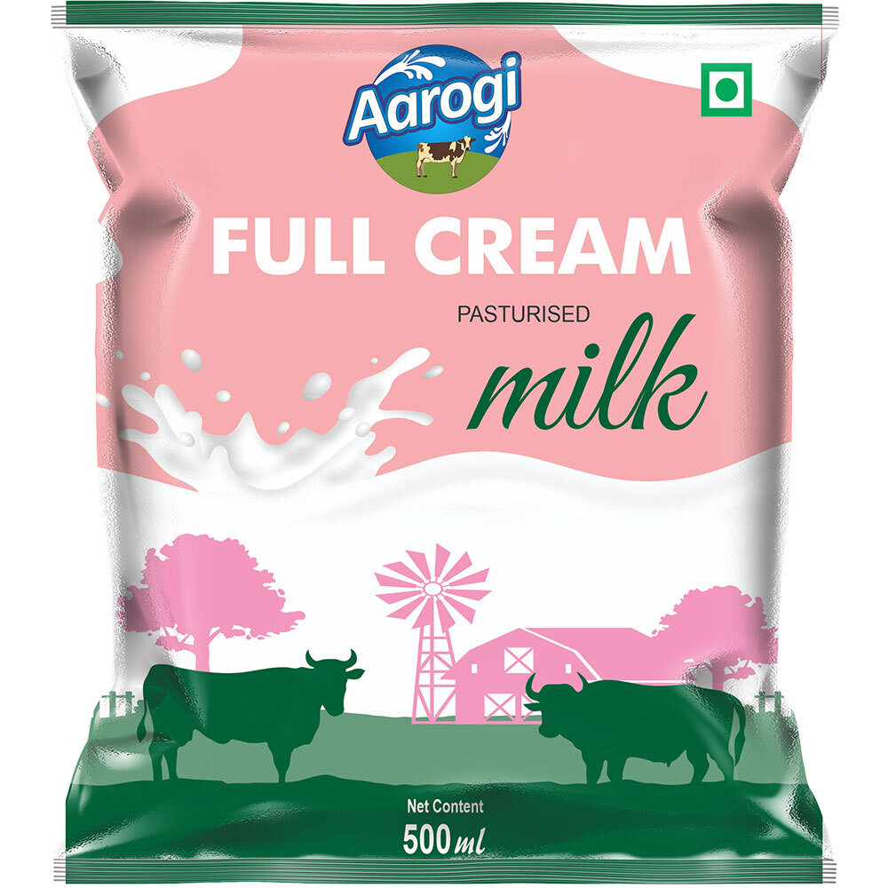 Full Cream Pasturised Milk 500ml